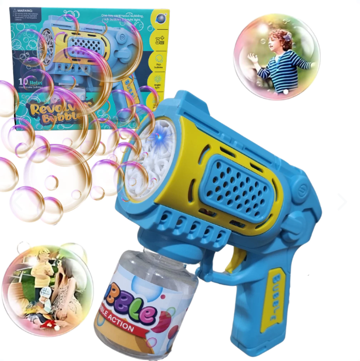 Pistola De Burbujas Bubble Gum